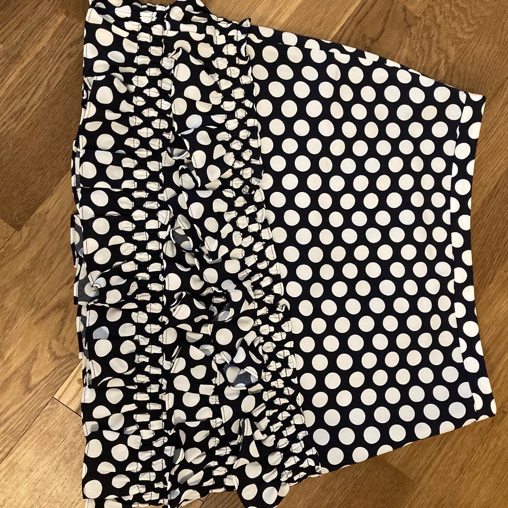 Flirty Jcrew polka dot skirt